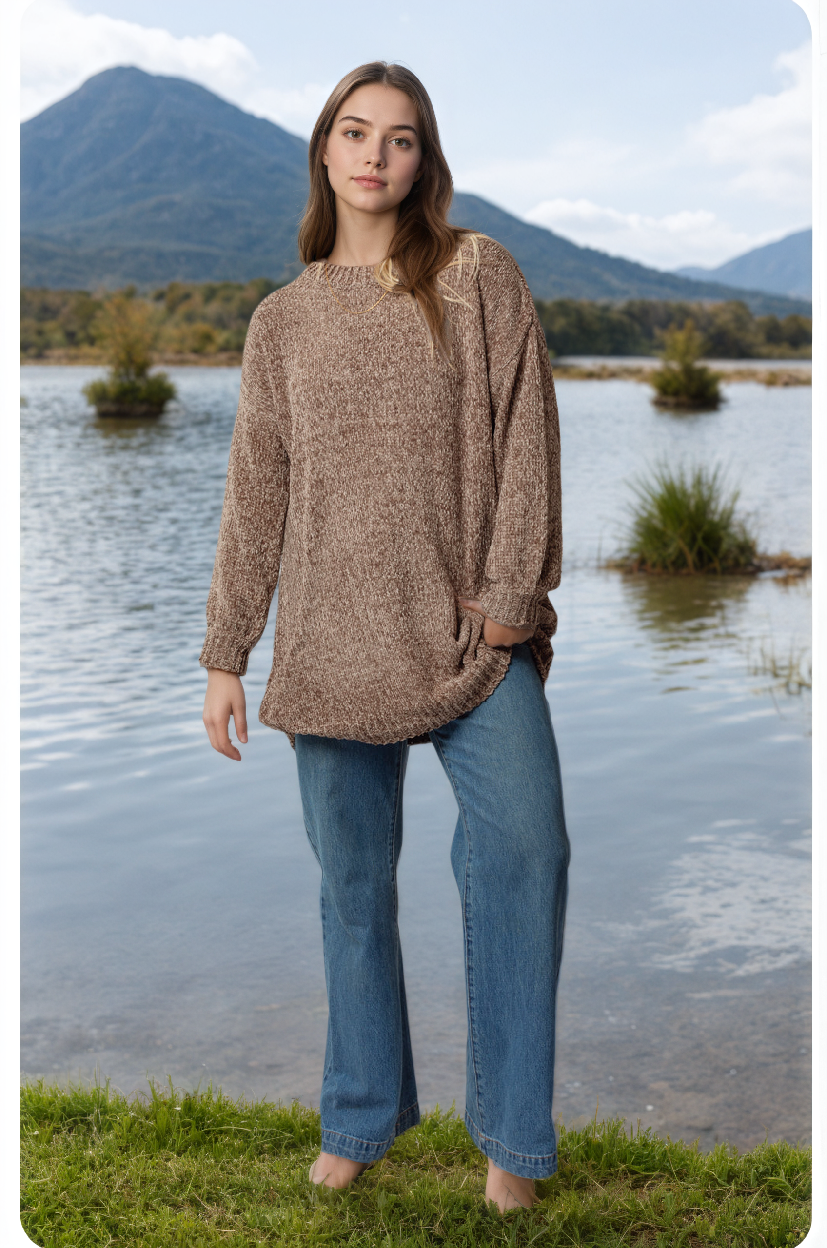 Long Amber Jumper