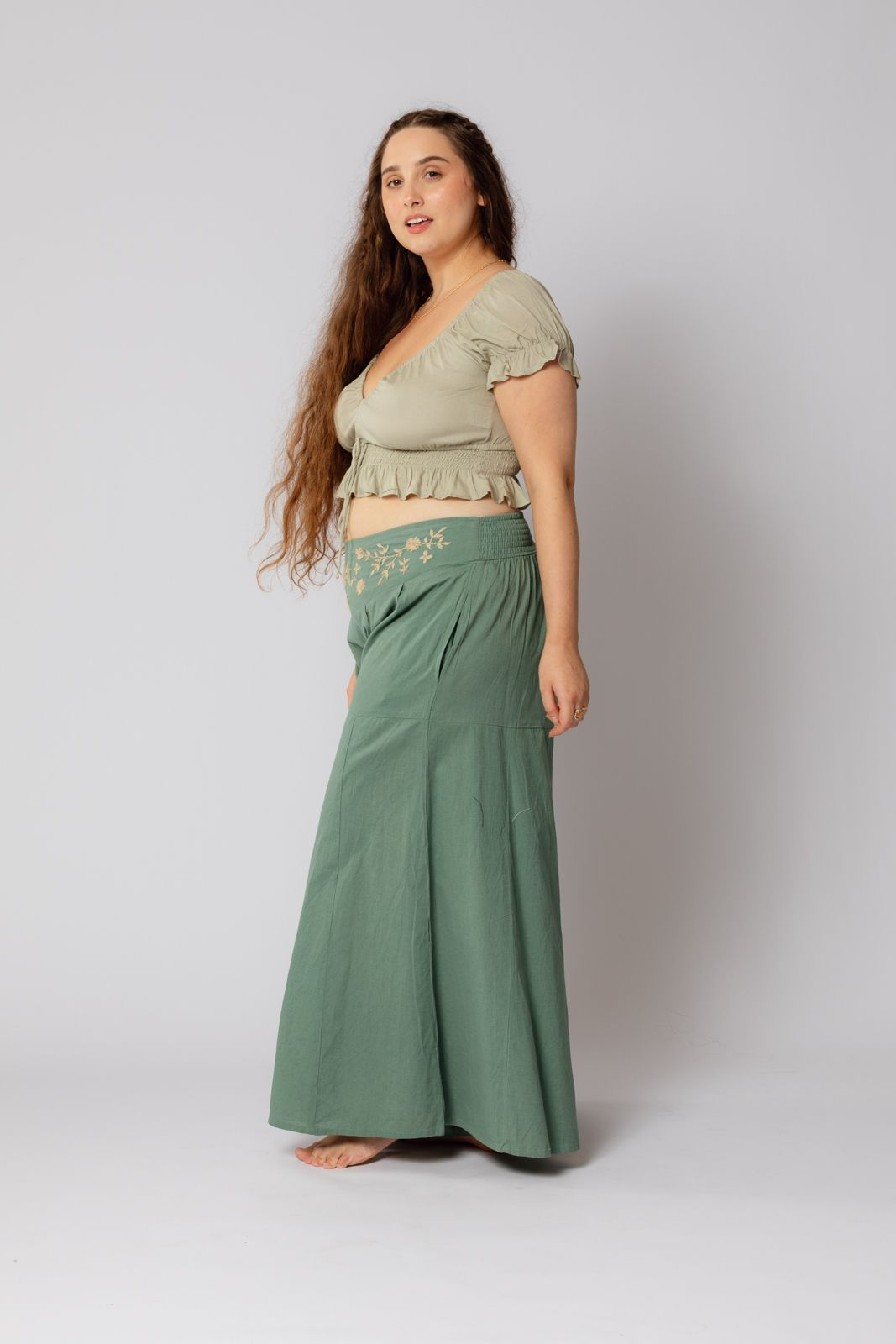 Liberty Green Pants