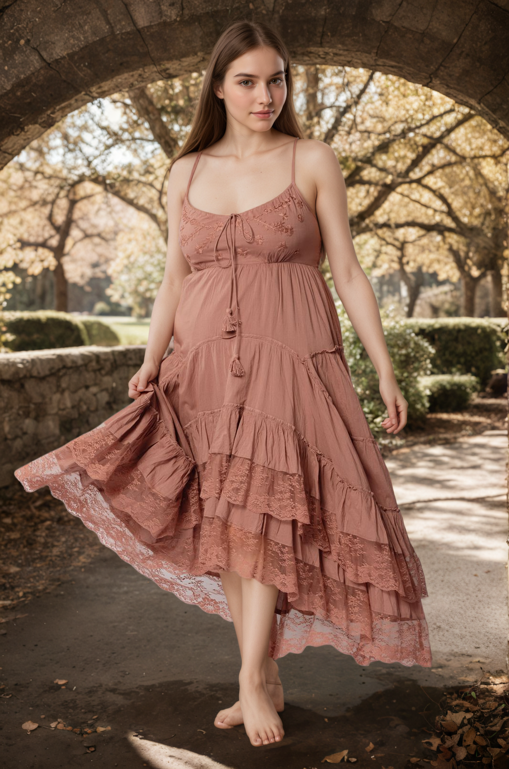 Jeanette Bohemian Dress